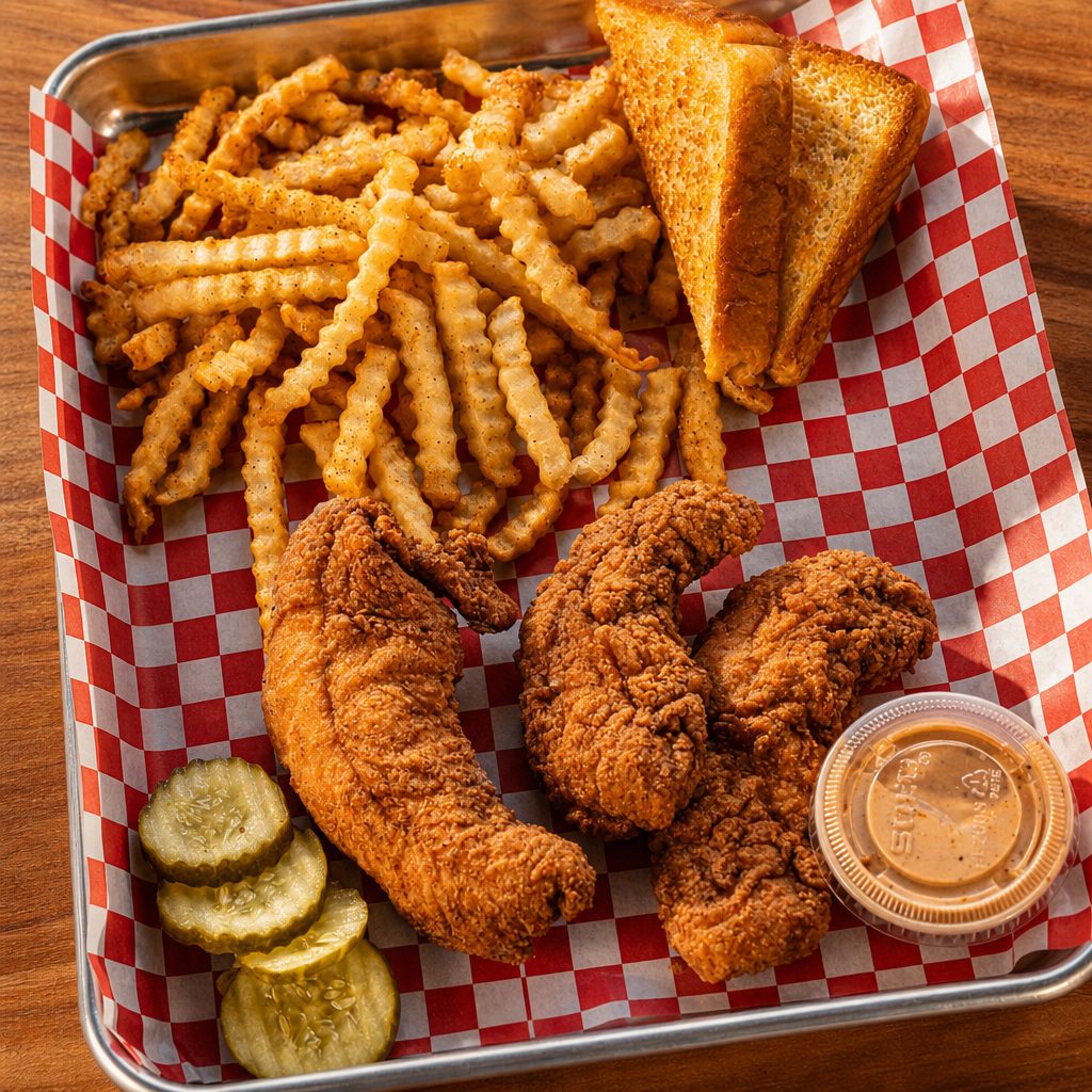3 Tender Basket.