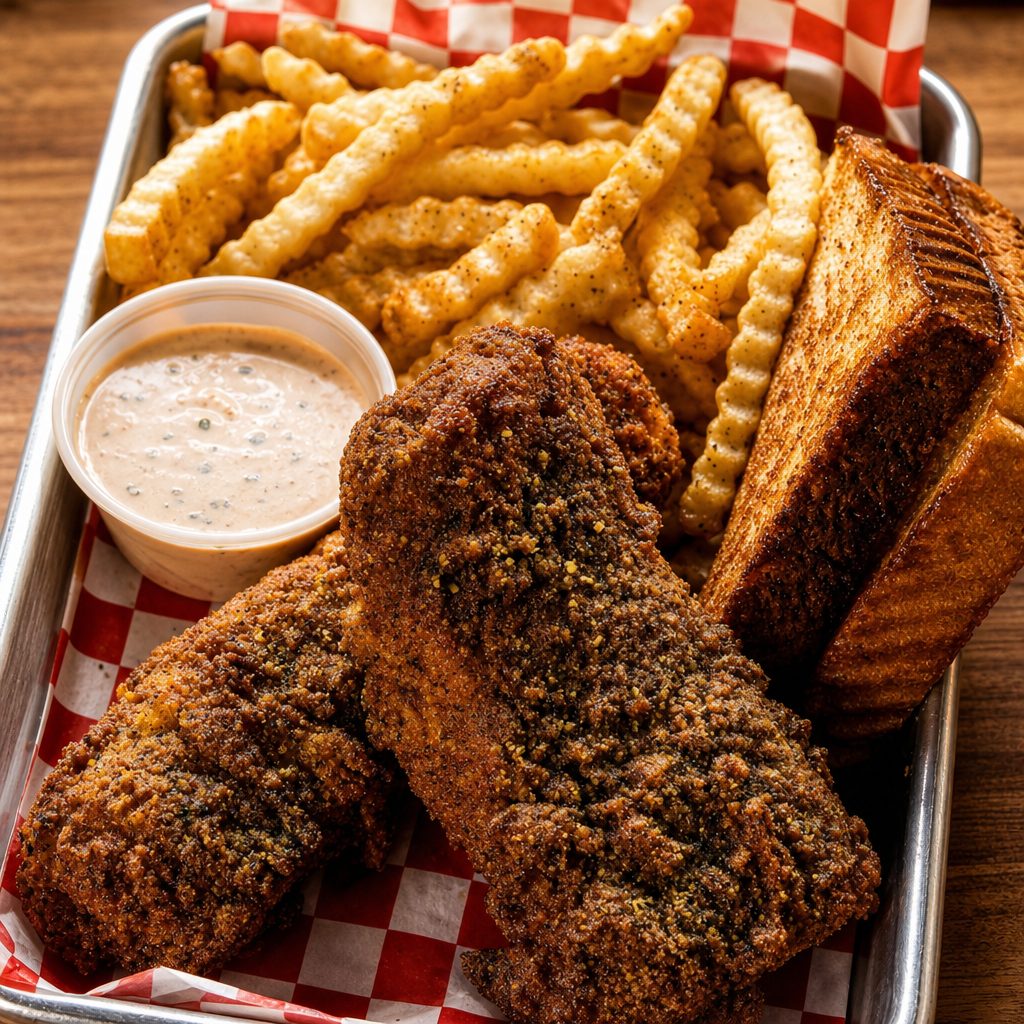 Fish Basket (Alaskan Cod).