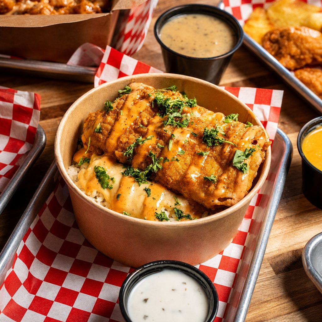 Fish Rice Bowl (Alaskan Cod).