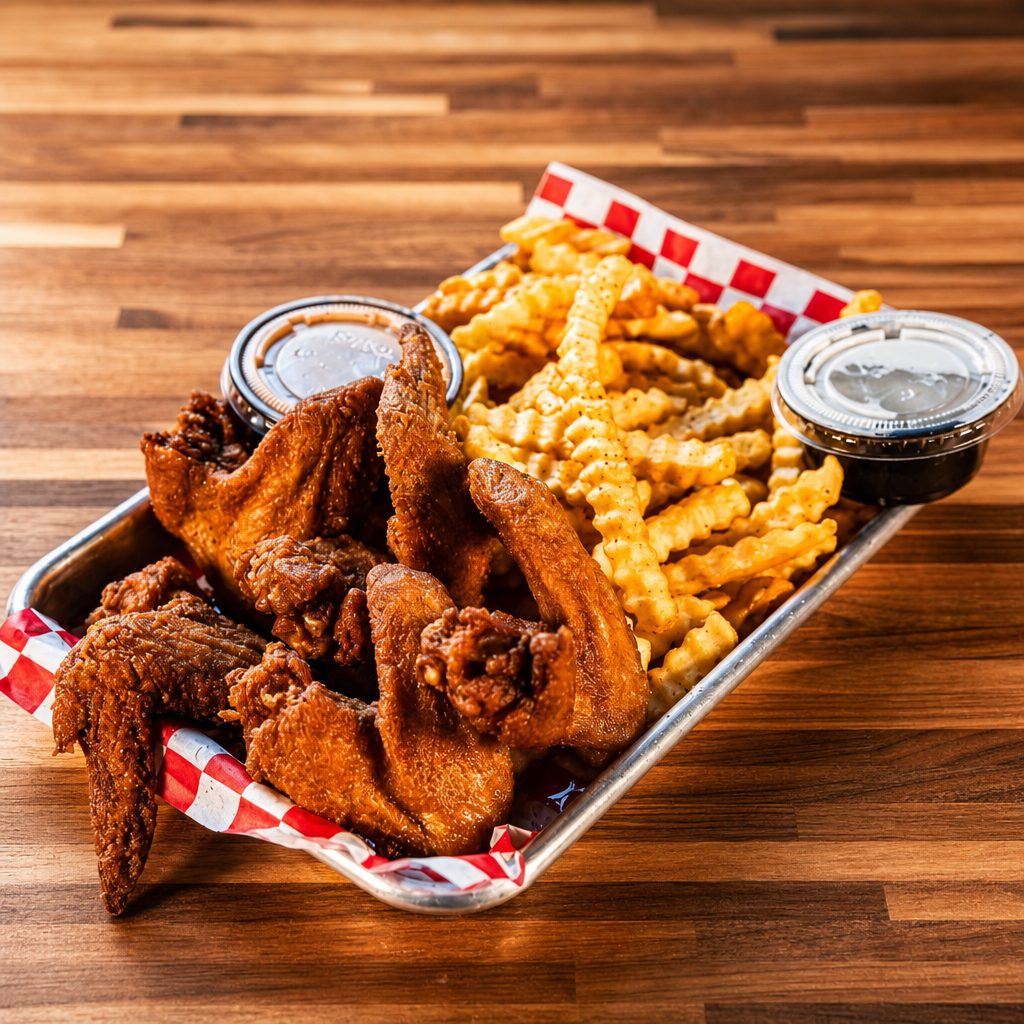 6 Whole Wings.