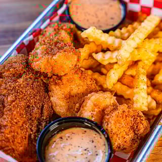 Fish and Shrimp (3) Basket