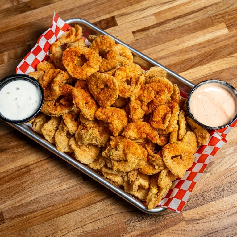 Fried Pickles That Crunch